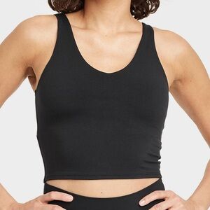 All in Motion V-Neck Cropped Sports Bra